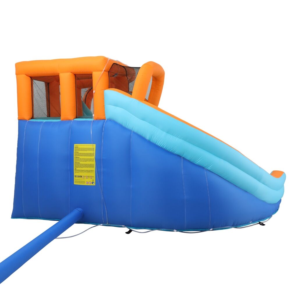 AirMyFun Kids Inflatable Pool Water Double Slide Park Jumping Castle 465X390CM Price