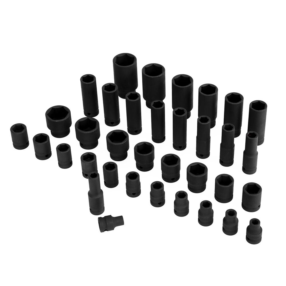35pcs 1/2" Drive Impact Socket Set Metric 8-32mm with Case Price