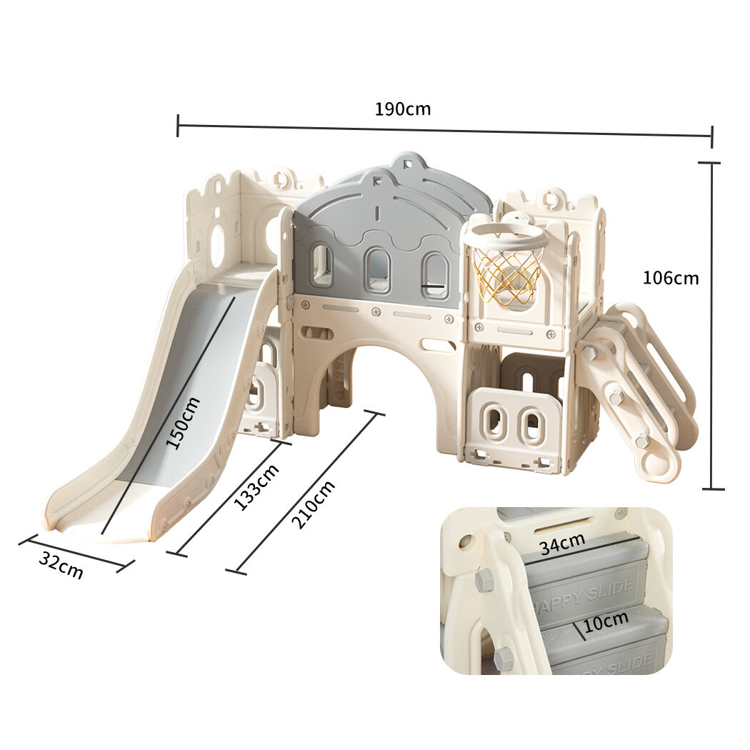 6 In 1 Kids Slide Set Price