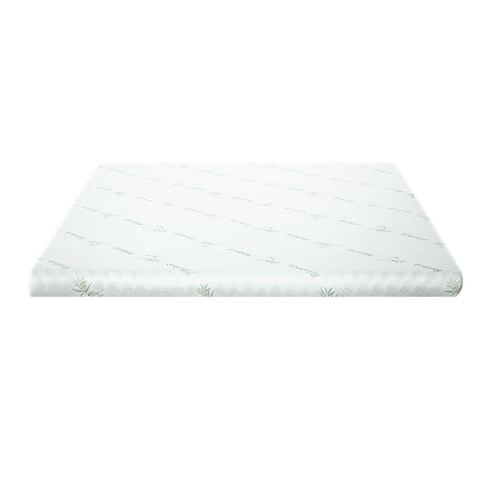 Memory Foam Mattress Topper Cool Gel Bed Mat Bamboo 10cm Single Price