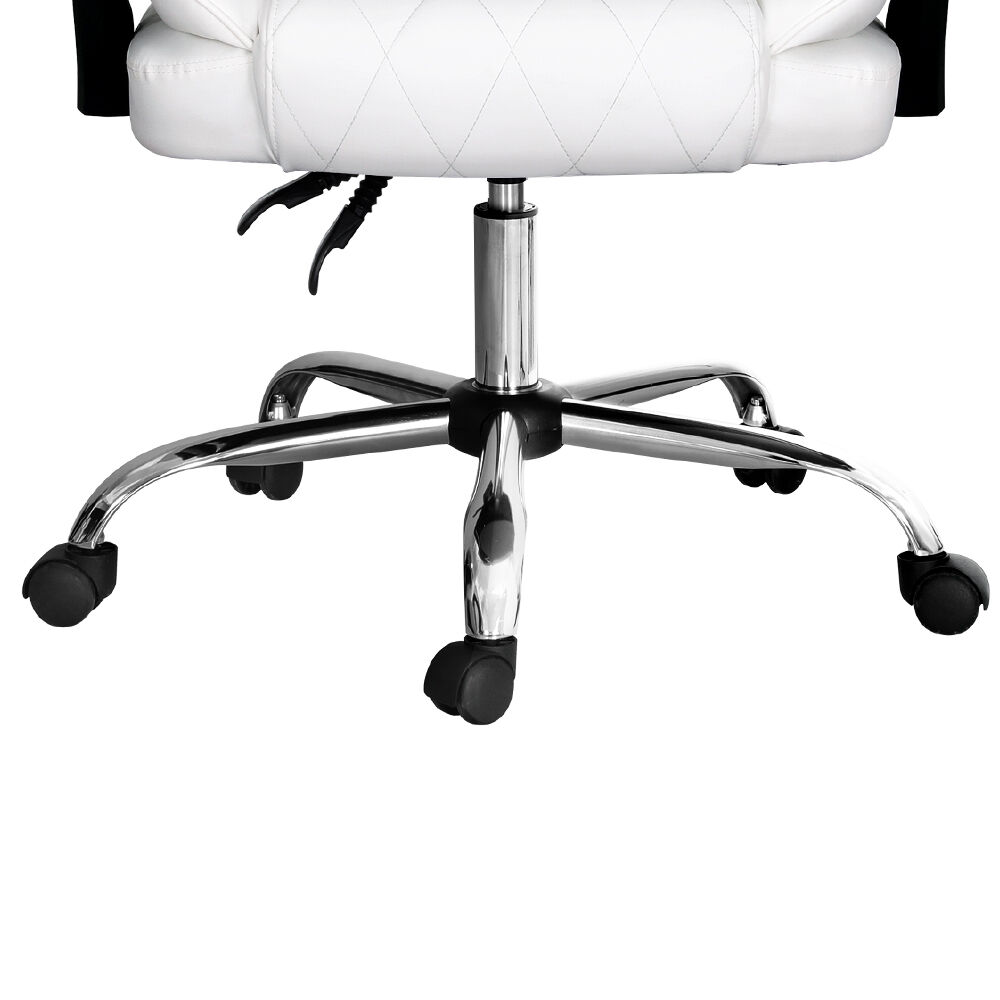 Executive Office Chair Leather Recliner White Price