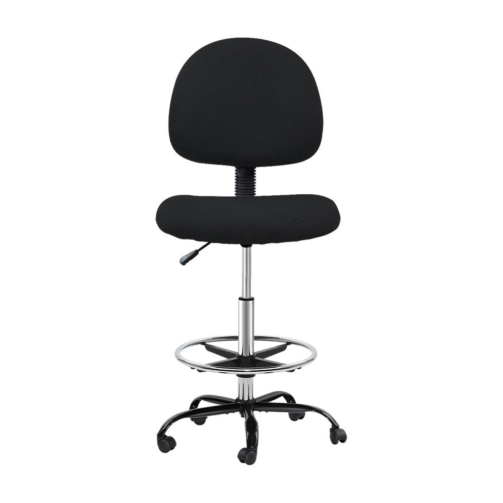 Office Chair Drafting Stool Fabric Chairs Black Price