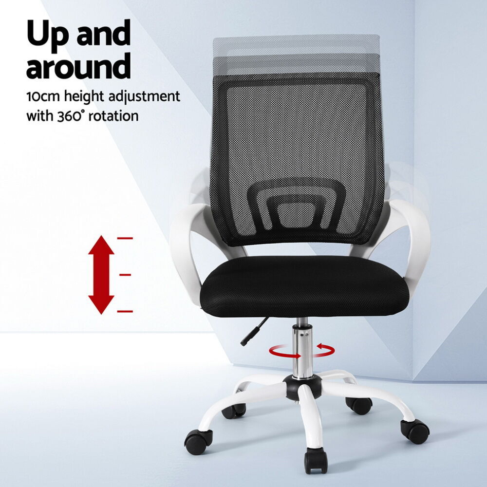 Artiss Office Chair Mesh Computer Gaming Desk Chairs Work Study Mid Back Price
