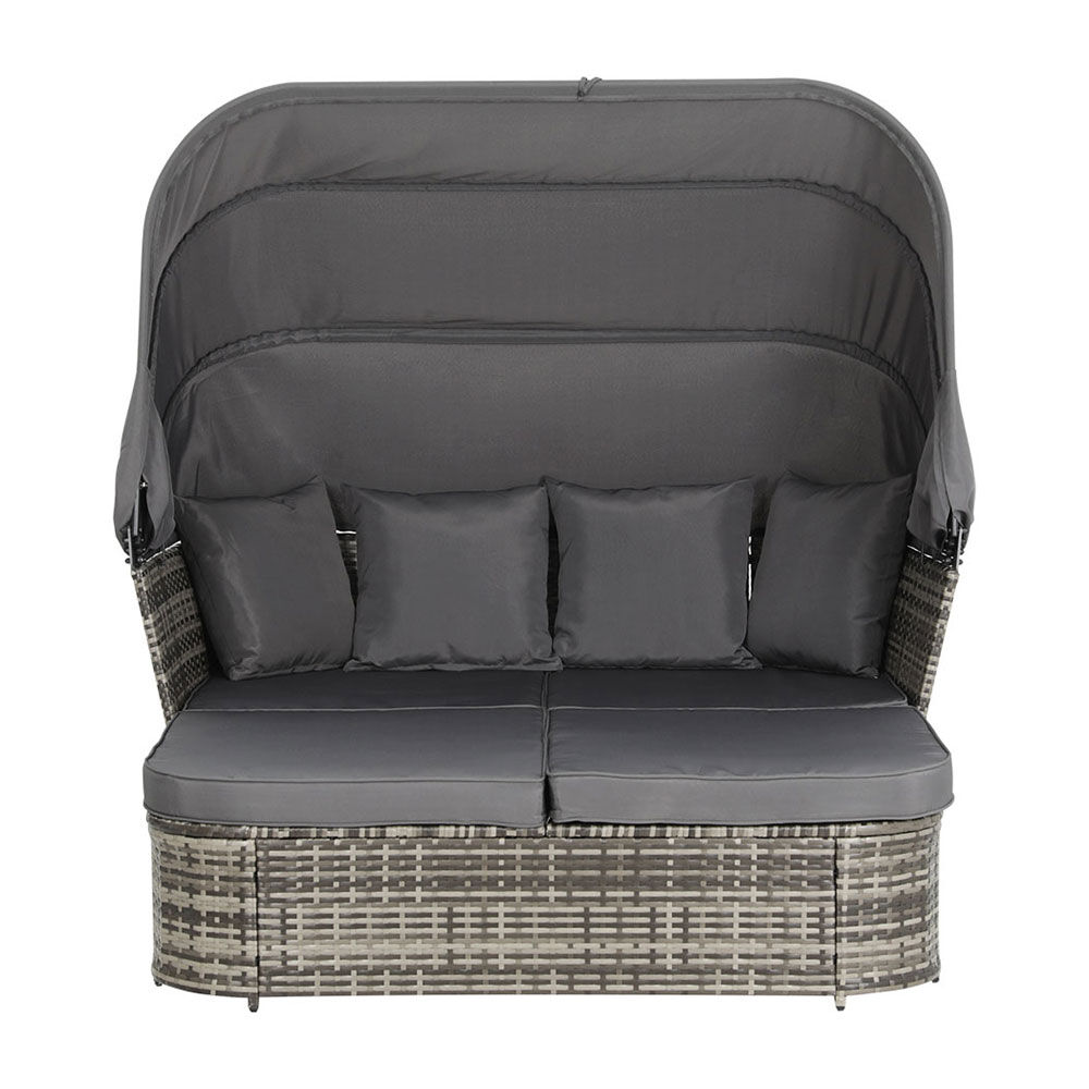 Outdoor Sun Lounge Setting Patio Furniture Wicker Sofa Garden Day Bed Price