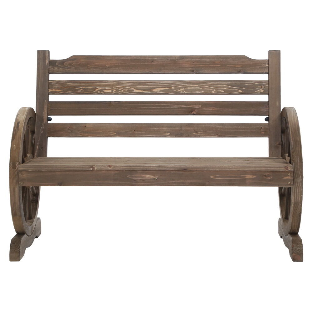 Outdoor Garden Bench Wooden 2 Seat Wagon Chair Patio Furniture Teak Price