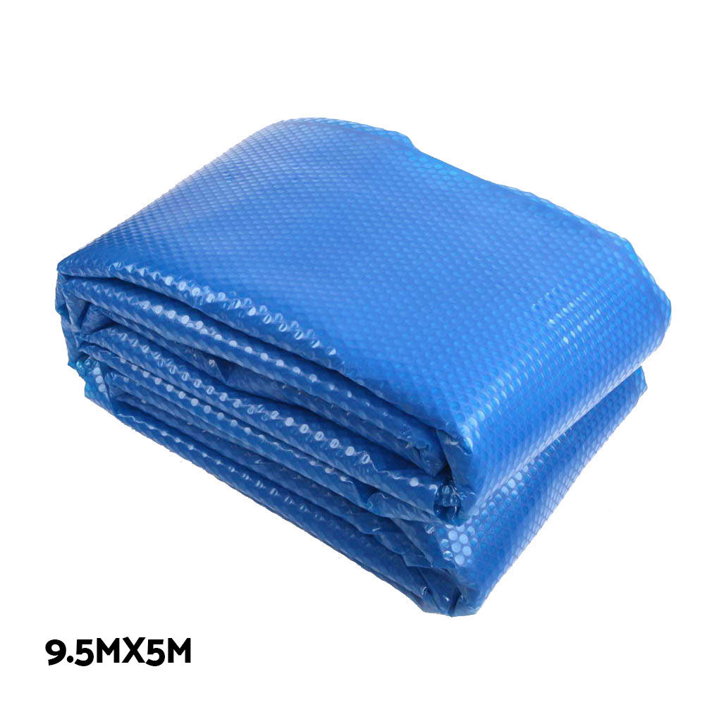 Aquabuddy Pool Cover 9.5x5m 400 Micron Swimming Pool Solar Blanket 5.5m Roller Price