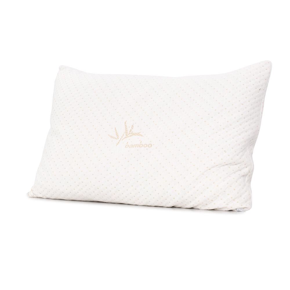 Memory Foam Pillow Bamboo Cover Twin Pack Price