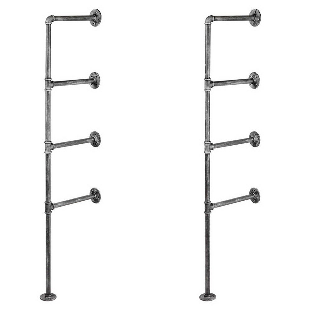 Floating DIY Pipe Shelf Metal Brackets Set of 2 Price