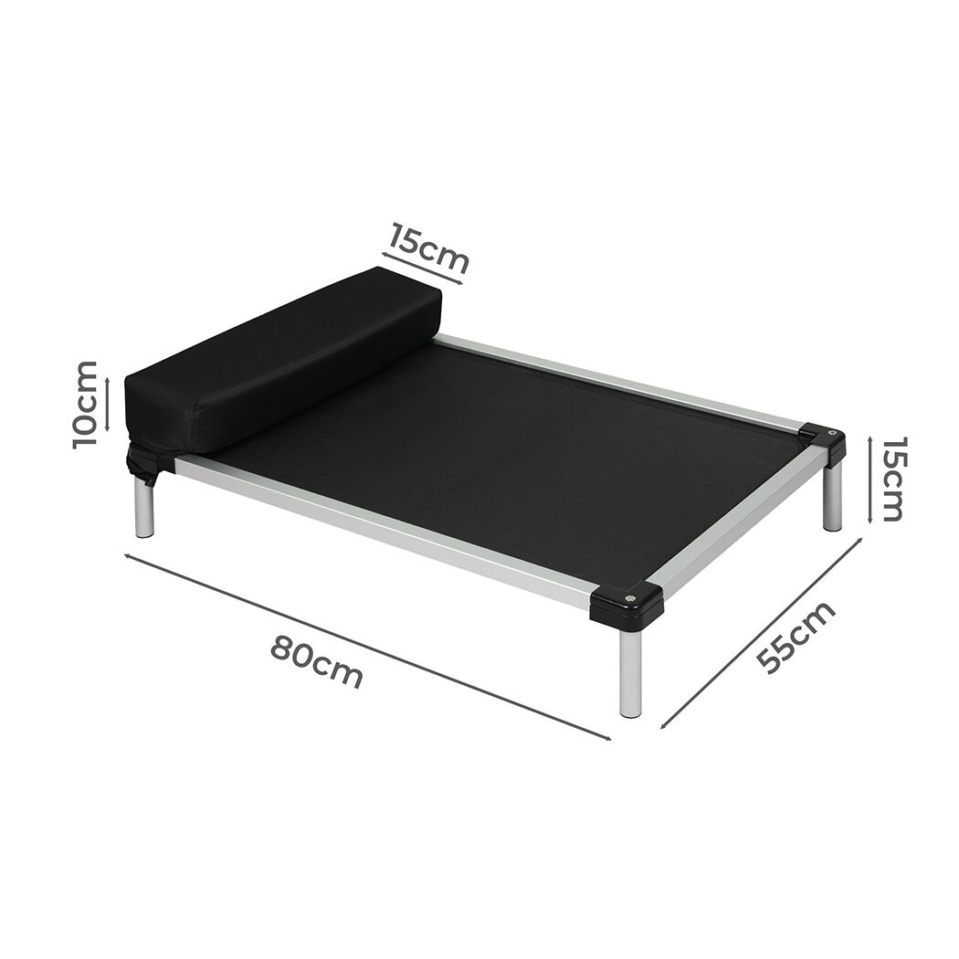Pet Trampoline Aluminium Frame L Black Large Price