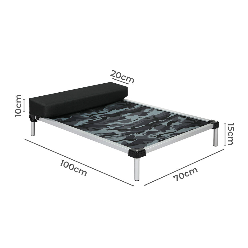 Pet Trampoline Aluminium Frame XL Camoflauge X-Large Price