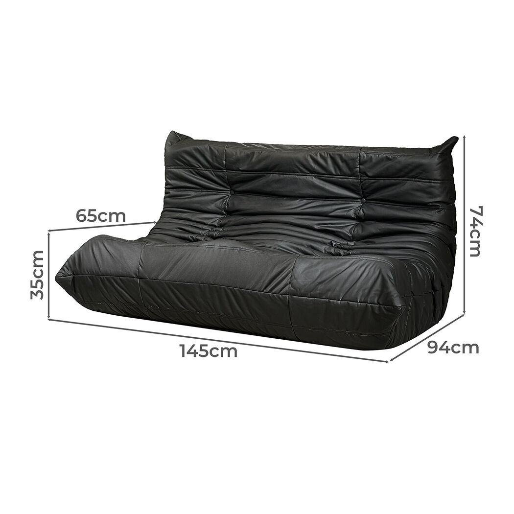 2 Seaters Floor Sofa Caterpillar Lounge Price