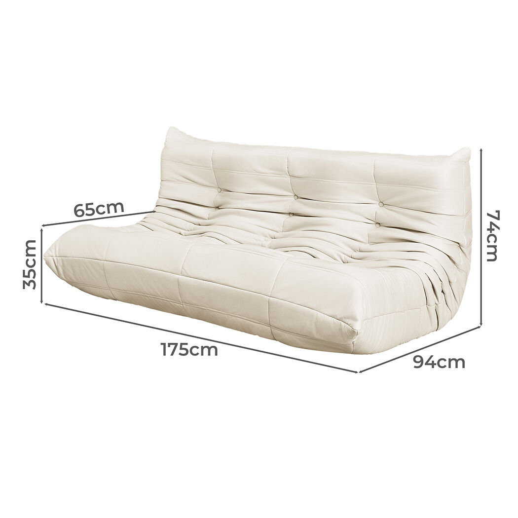 3 Seaters Floor Sofa Caterpillar Lounge Price