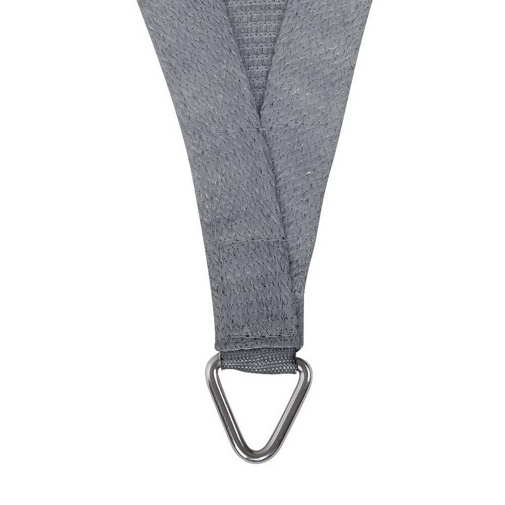 Shade Sail 5x5x5m Triangle 280GSM 98% Grey Shade Cloth Price