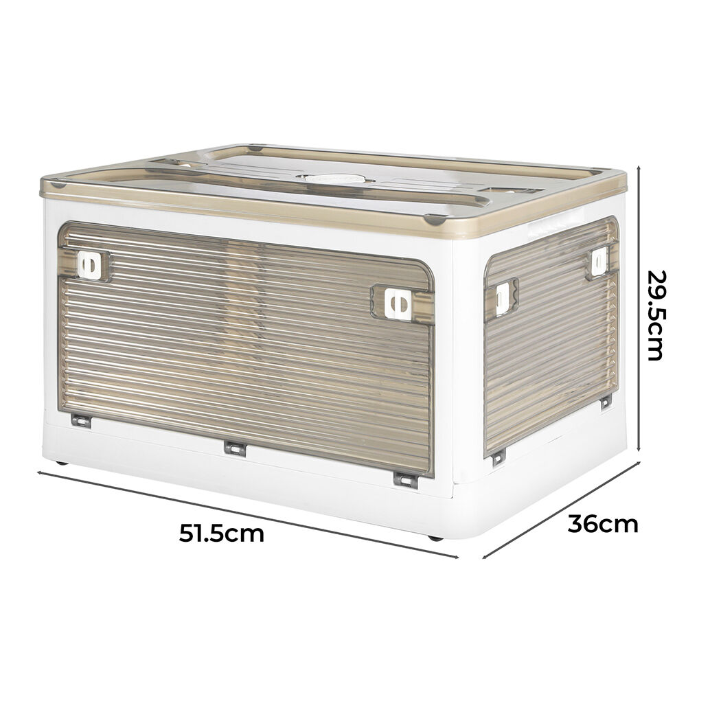 55L Storage Boxes Stackable Container M Medium Price