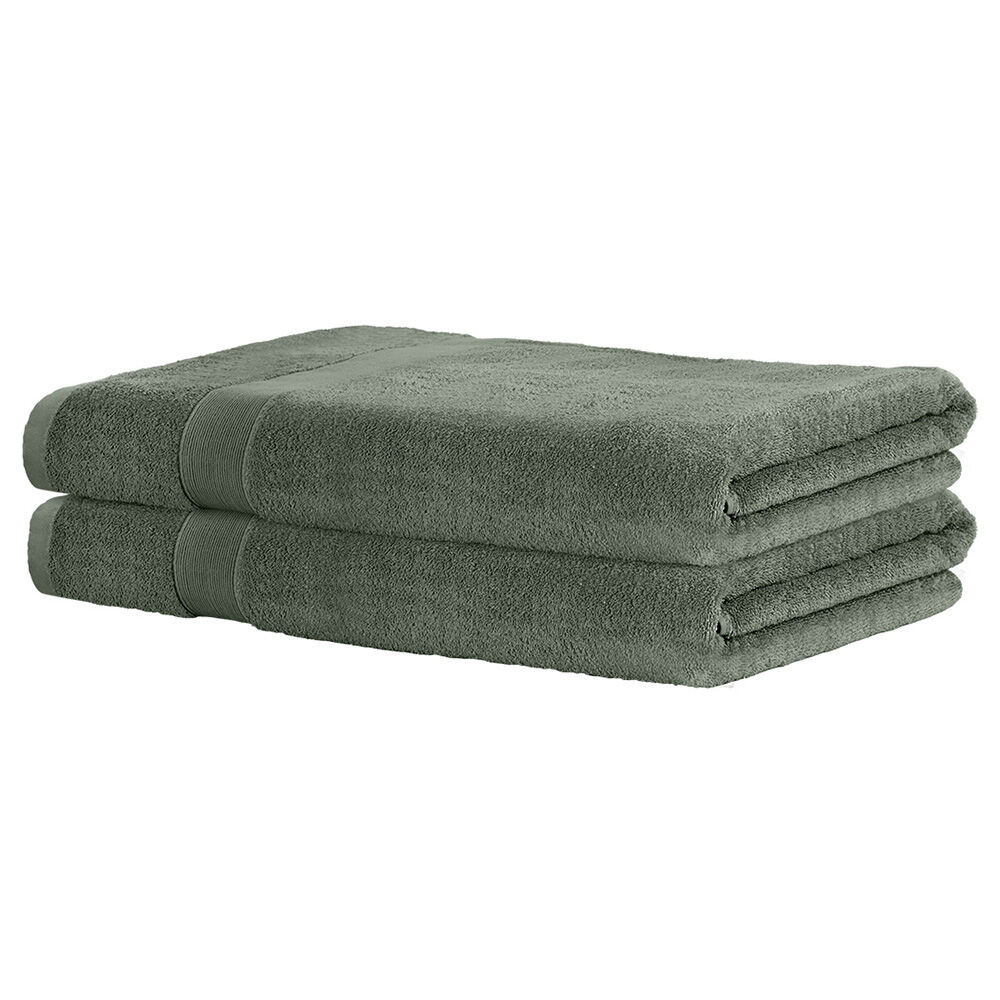 2 Pack Bath Sheets Set Cotton Extra Large Towel Green Price