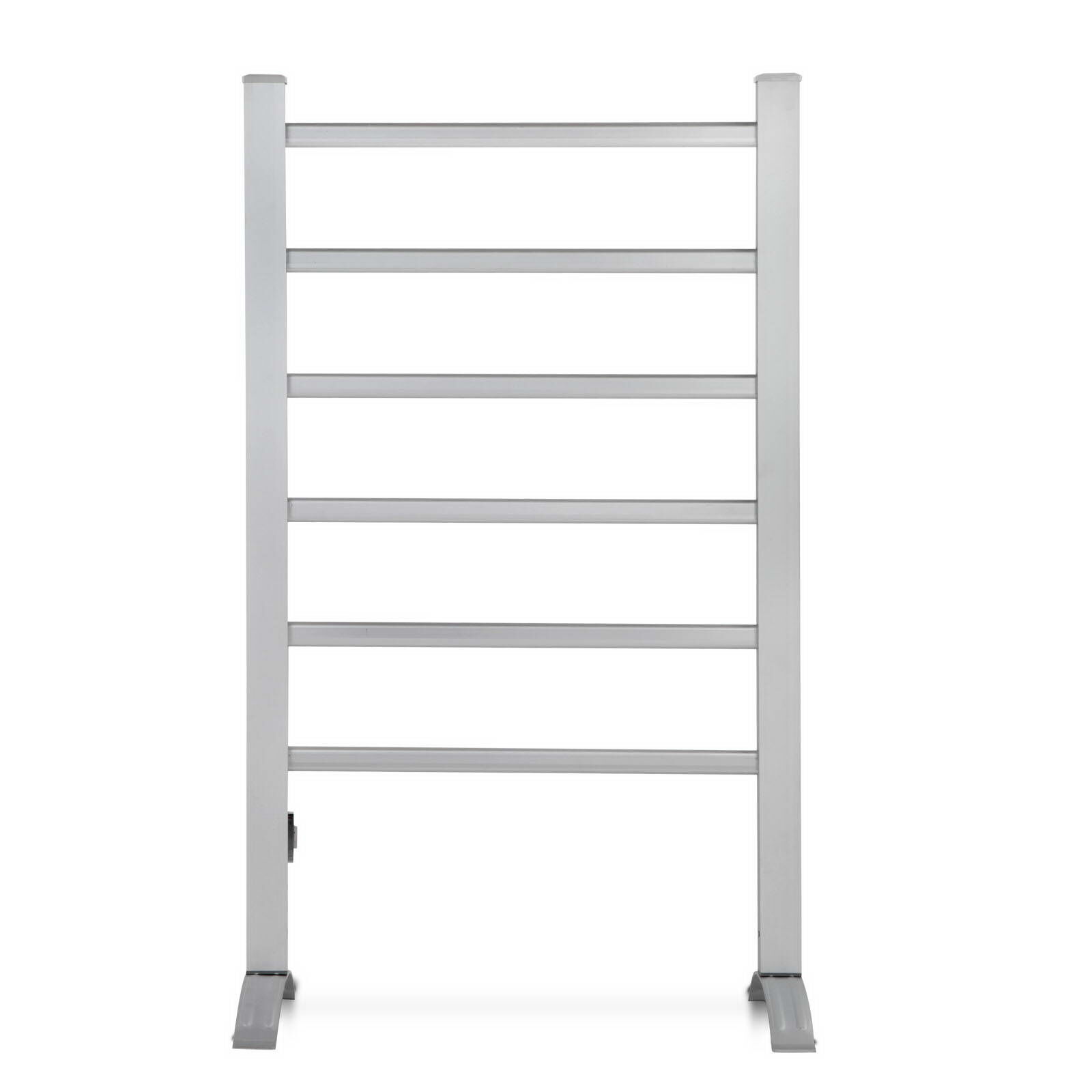 Devanti Electric Heated Towel Rail Rack 6 Bars Freestanding Clothes Dry Warmer Price
