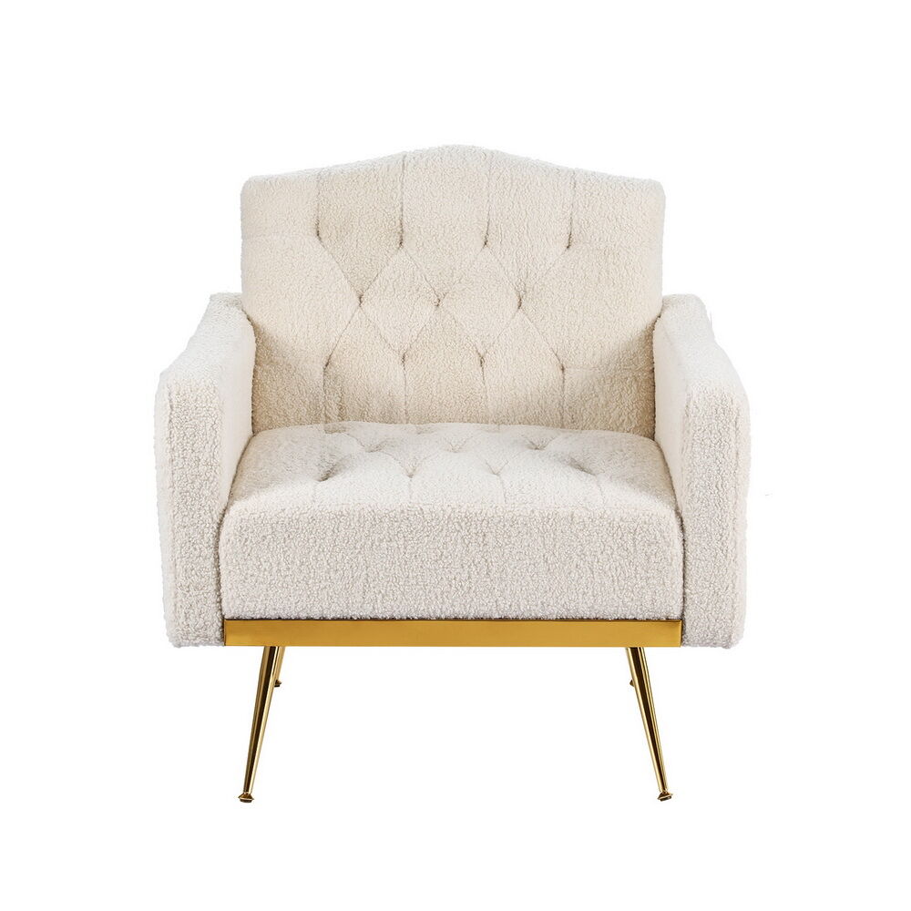 Armchair Boucle Beige Nicole Price