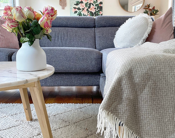 Chiswick Throw - Merino Wool/Cashmere - Beige Price