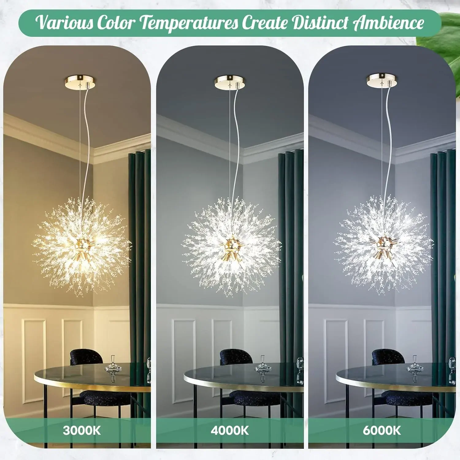 Modern Crystal Chandelier Firework, 8 Lights Price