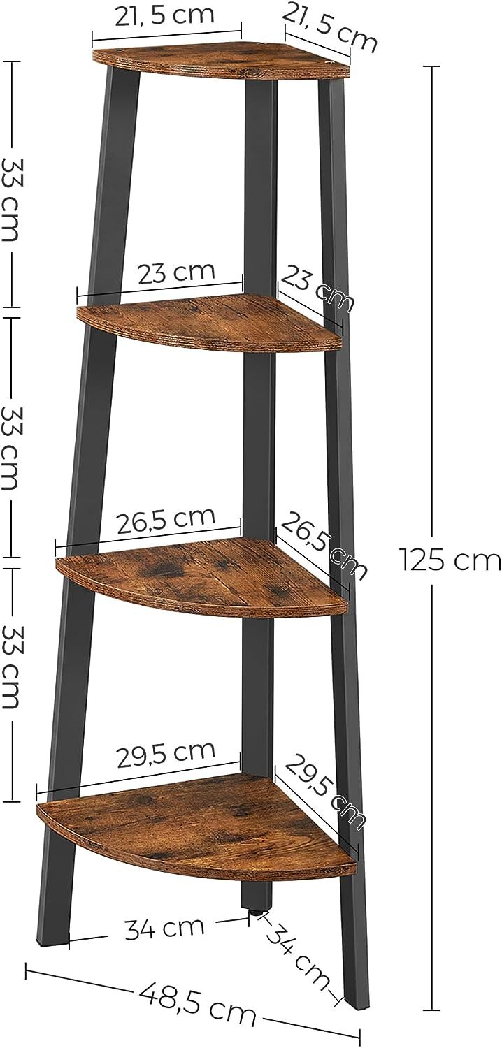 Corner Shelf 4 Tier Industrial Storage Rack Price