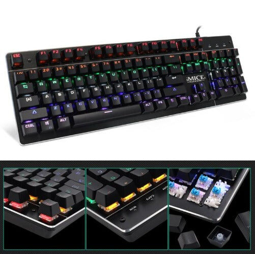 IMICE MKX80 USB Wired Conflict-Free Backlight Gaming Mechanical Keyboard Price
