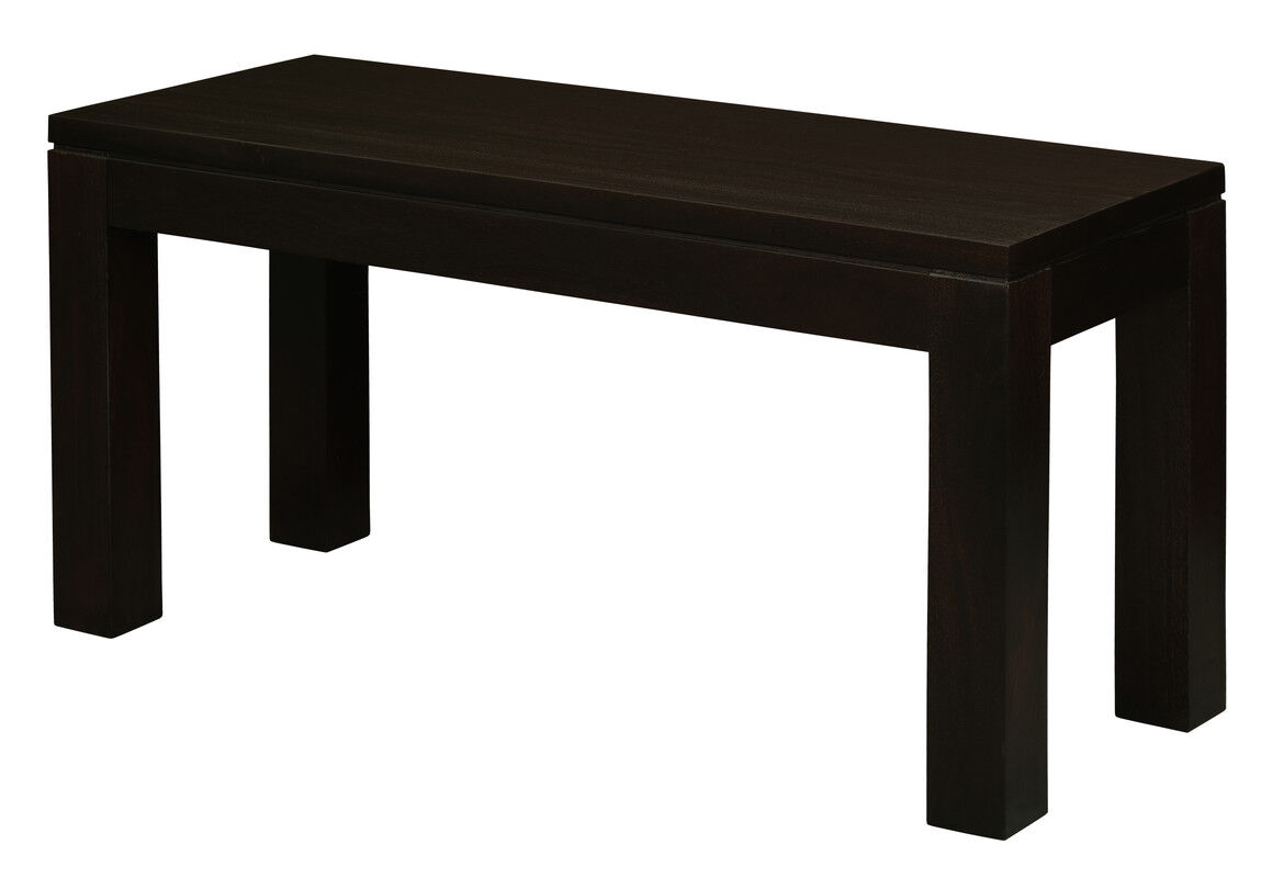 Amsterdam Solid Timber Bench 90 x 35 cm (Chocolate) Price