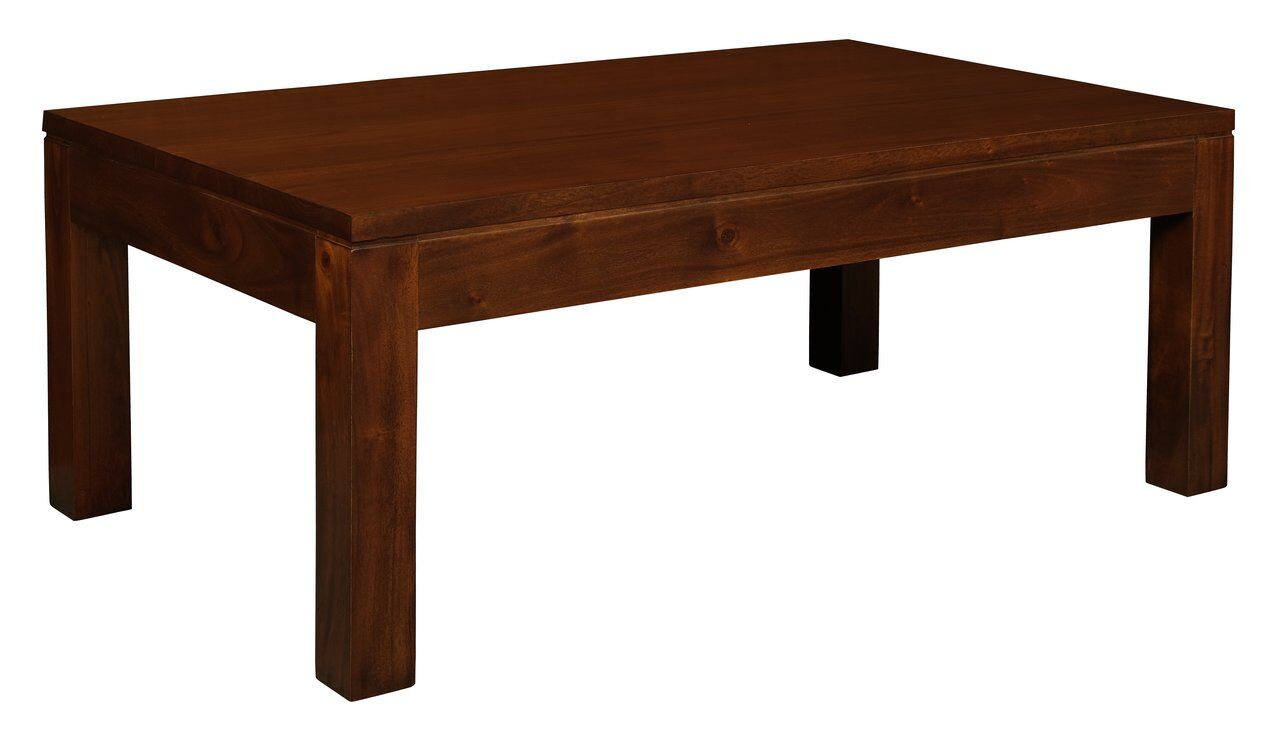 Amsterdam Solid Mahogany Timber Coffee Table (Light Pecan) Price