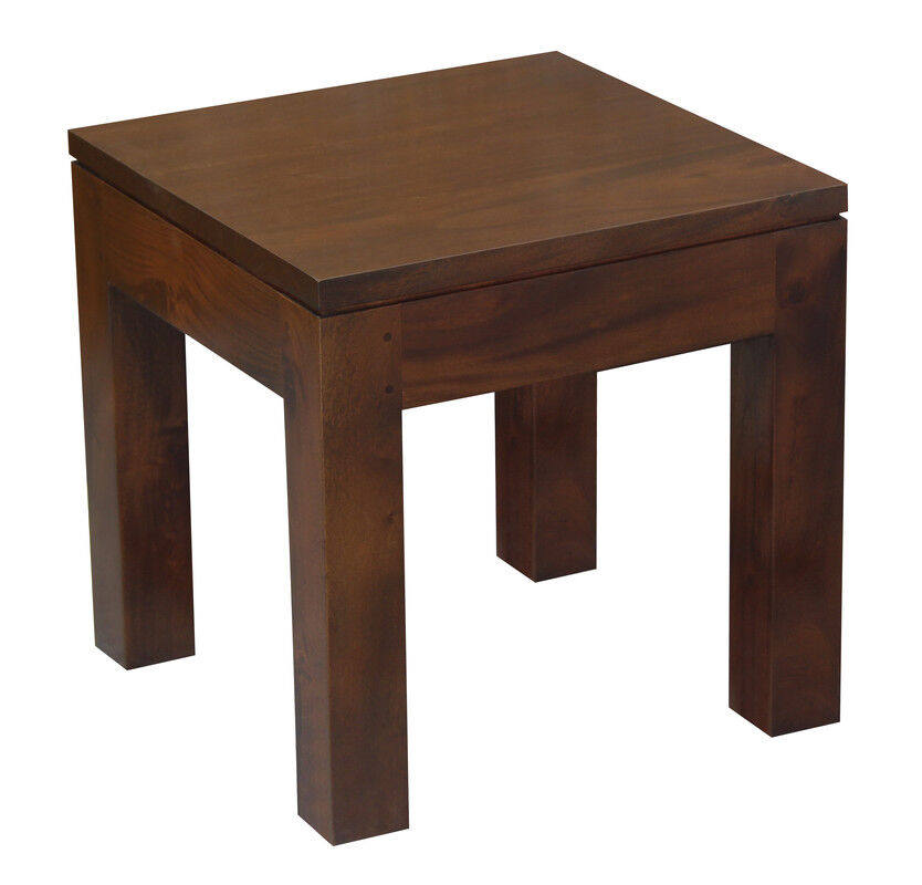 Amsterdam Solid Timber Lamp Table (Mahogany) Price