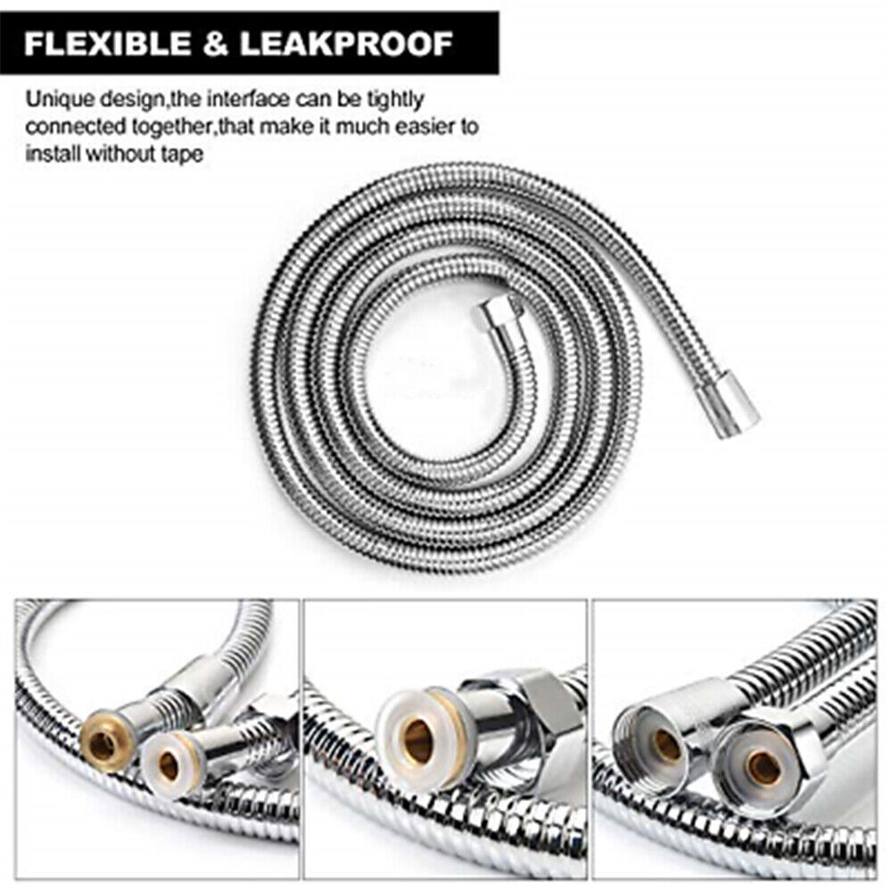 5 FT Handheld Shower Head Hose 1.5m Bathroom Stainless Steel Shower Water Tube Price
