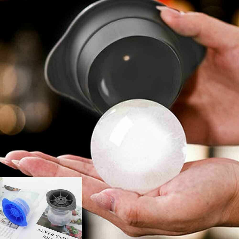 2pcs Silicone Ice Ball Mold Sphere Cube Maker Mould Jelly Whiskey Cocktail Price