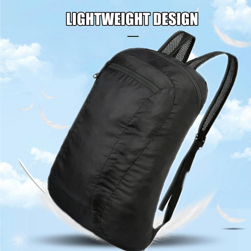 20L Black Waterproof Lightweight Backpack Portable Foldable Backpack Travel Outdoor Price