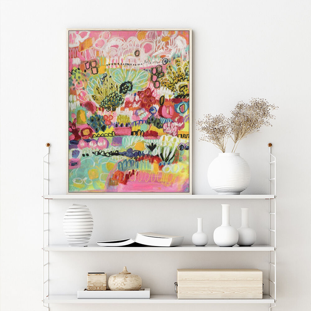 50cmx70cm Summer Smile A Wood Frame Canvas Wall Art Price