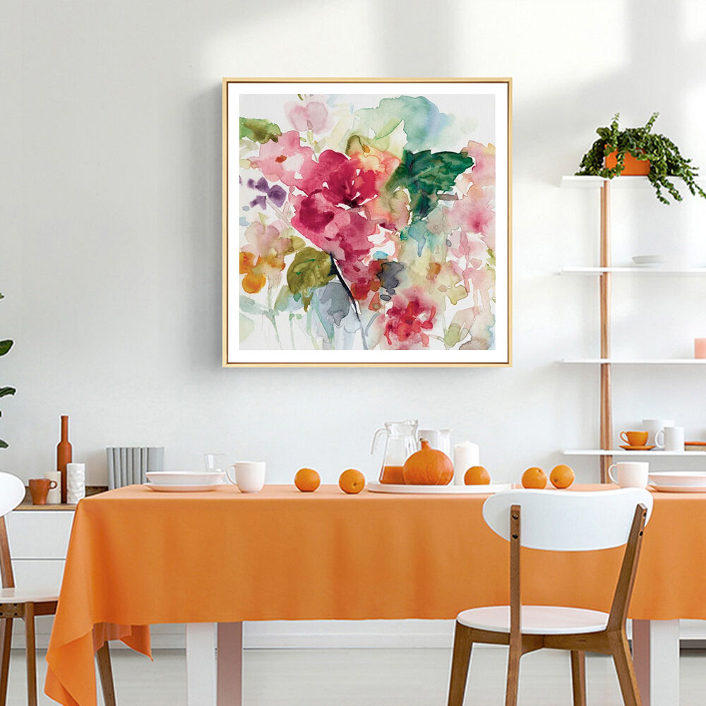 40cmx40cm Floral Brunch Gold Frame Canvas Wall Art Price
