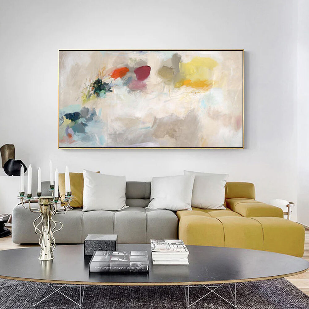 60cmx120cm Abstract Crystal Gold Frame Canvas Wall Art Price