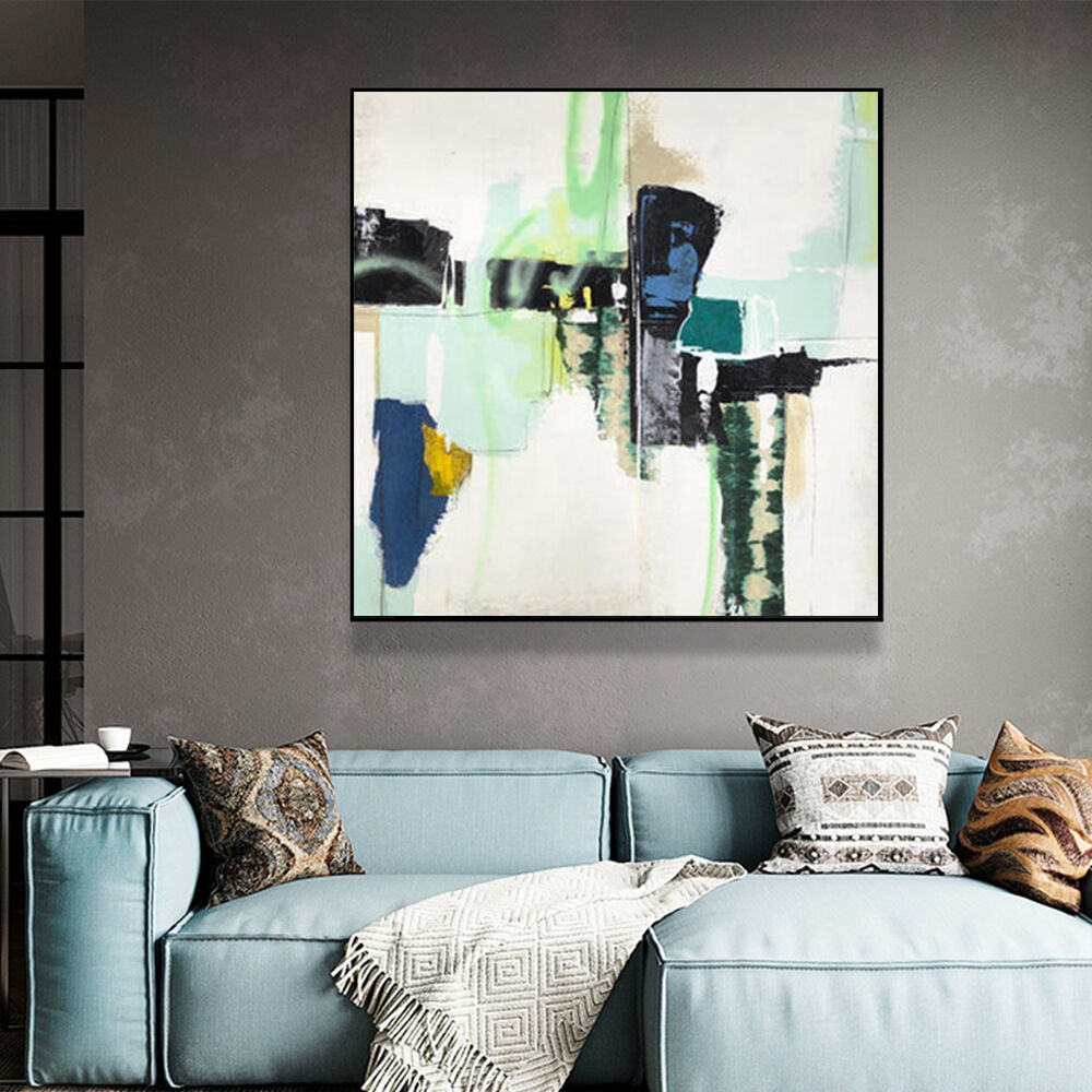 40cmx40cm Hard Truth Black Frame Canvas Wall Art Price