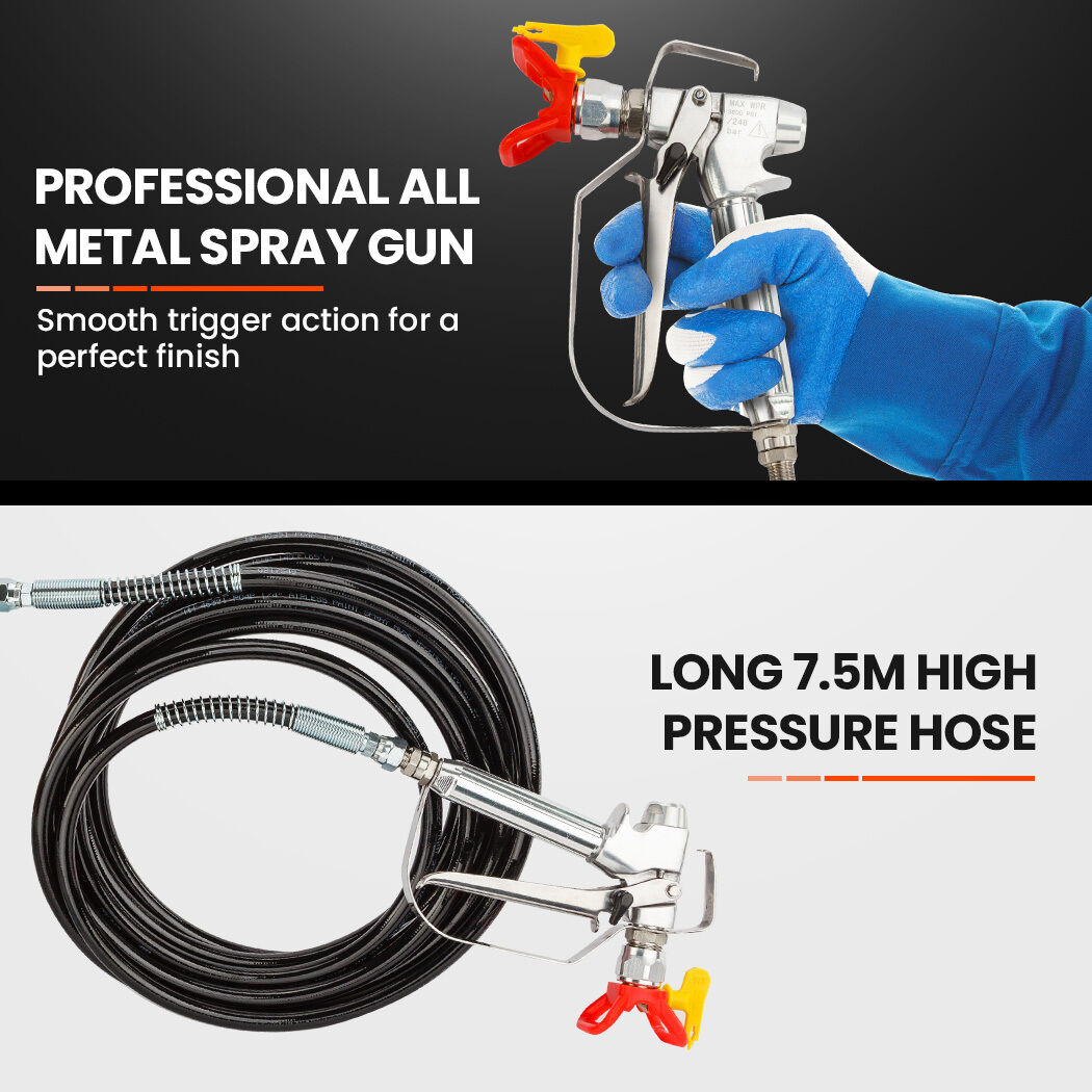 Unimac 740W Electric Airless Paint Sprayer Portable High Pressure Station Spray Gun Price