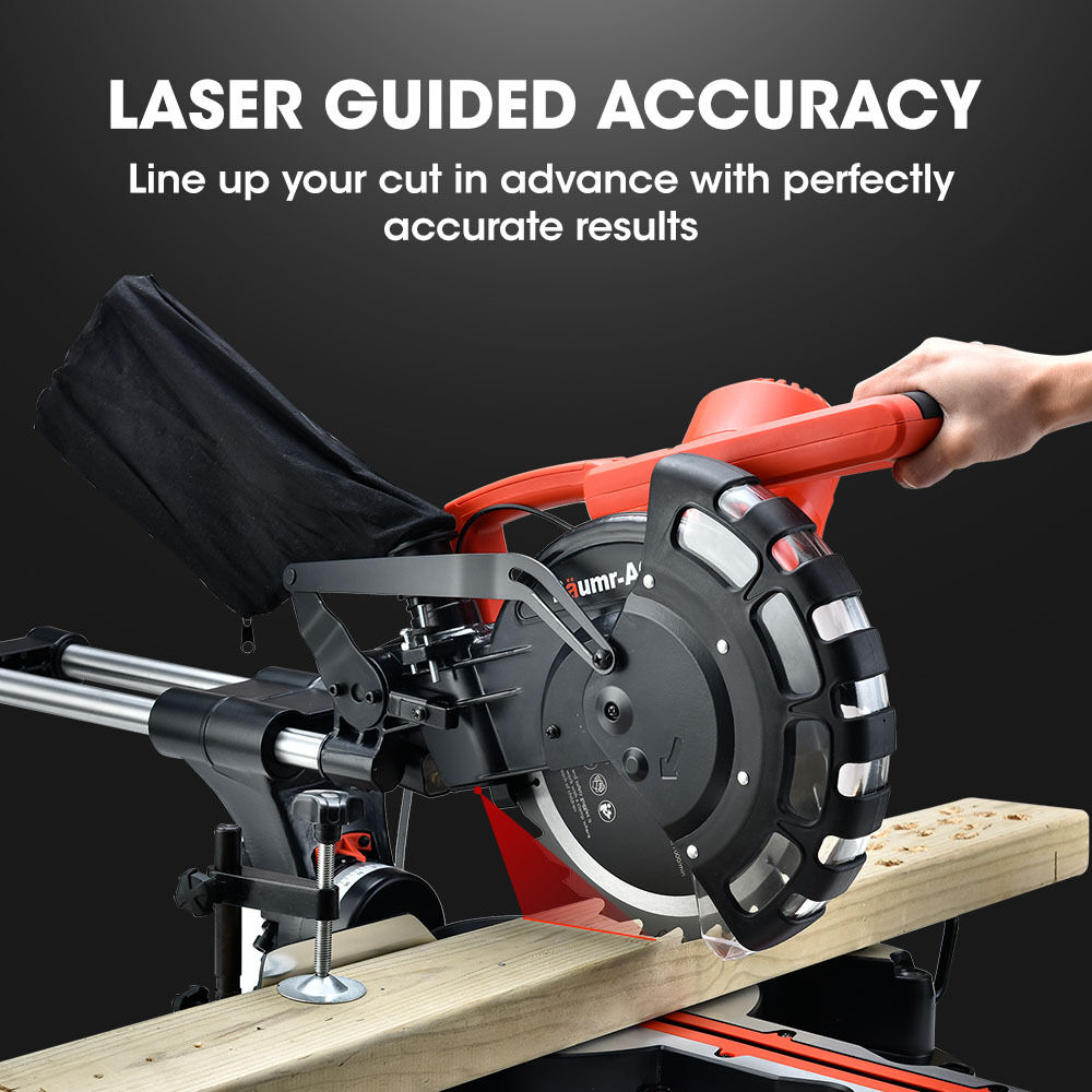 BAUMR-AG 254mm Dual Bevel Sliding Compound Mitre Drop Saw Price