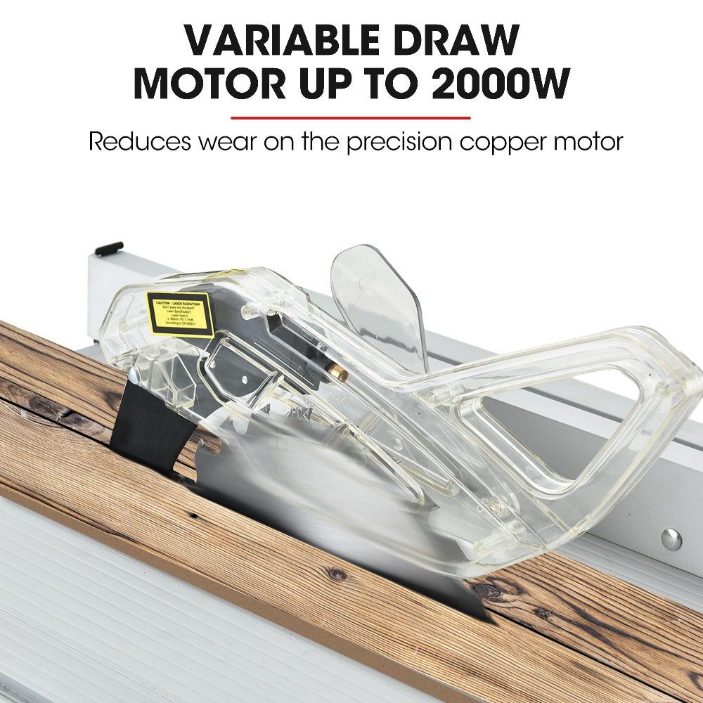 Baumr-AG 2000W 254mm Corded Table Saw with Stand, Extendable, Laser Guide Price