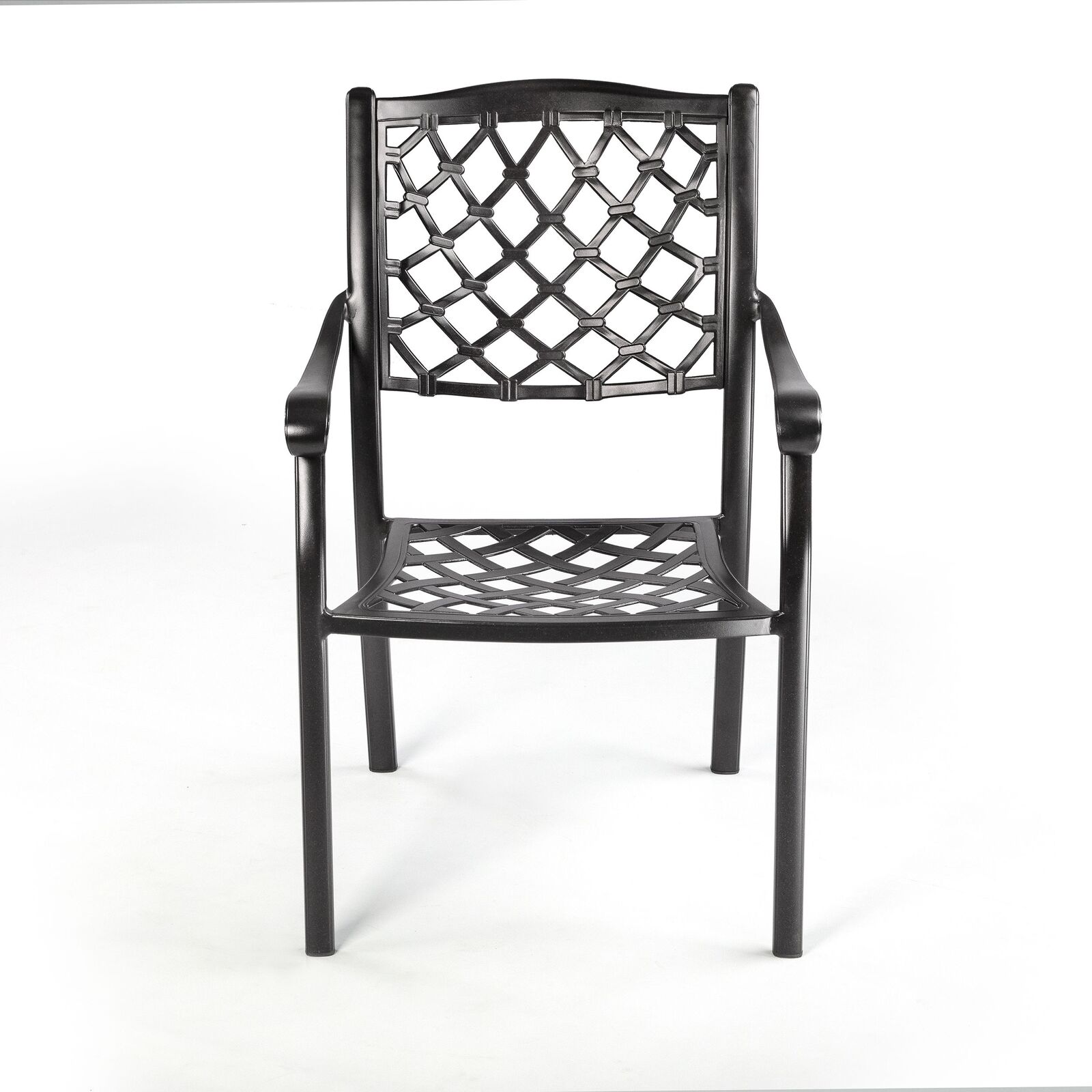 Fiji Metal Outdoor Dining chair with cushions (1 pair) Price