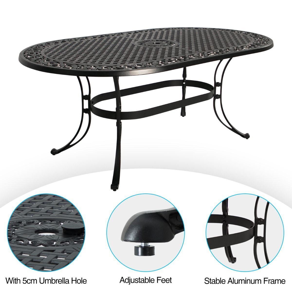 Fiji oval dining table Price