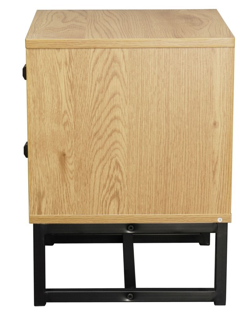 Rutherford Malaga 2 Drawer Bedside Table Price