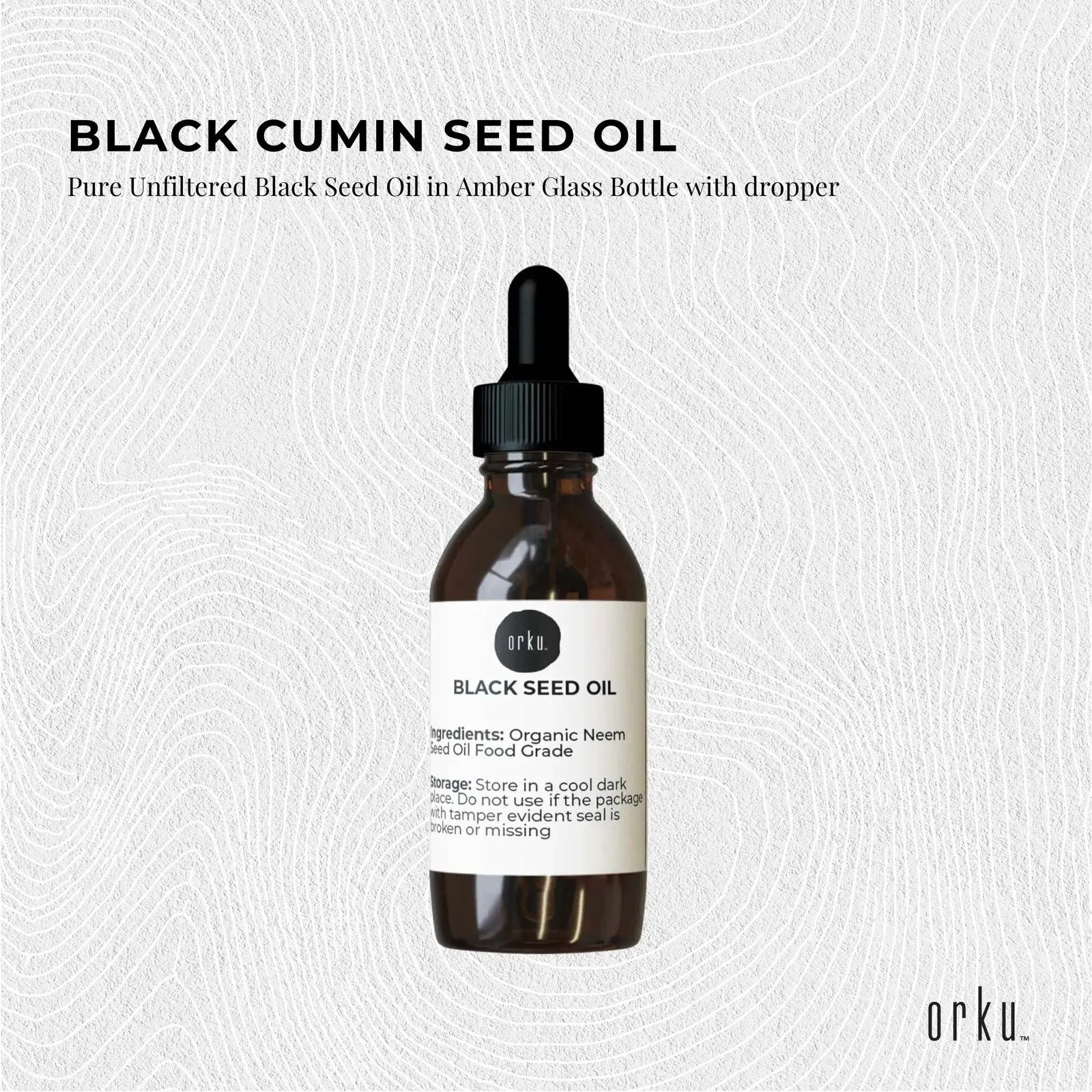 25ml Pure Black Seed Oil - 100% Ethiopian Nigella Sativa Cumin Cold Pressed Price