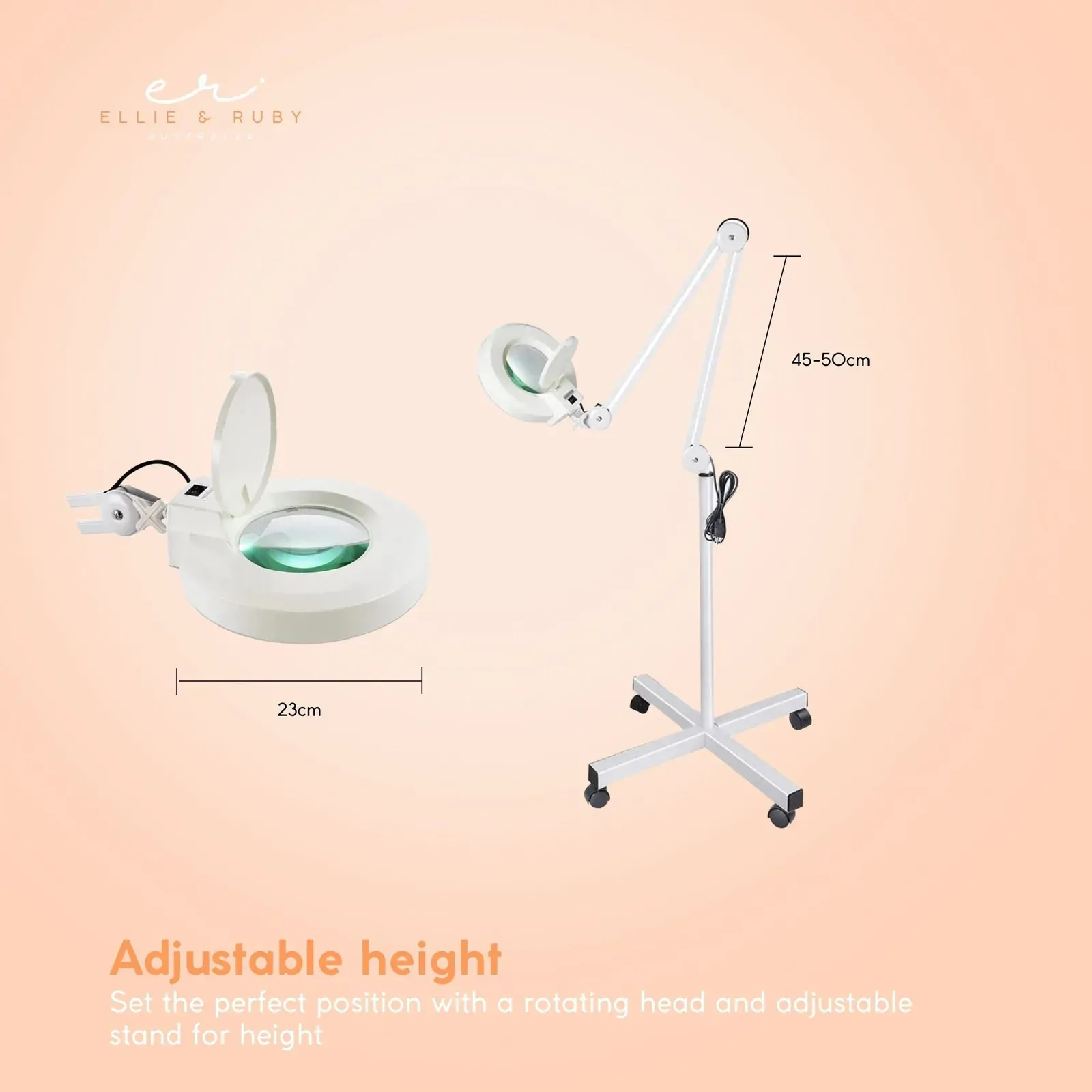 5x Magnifying Lamp Fluorescent Salon Light Glass Beauty Floor Stand Magnifier Price