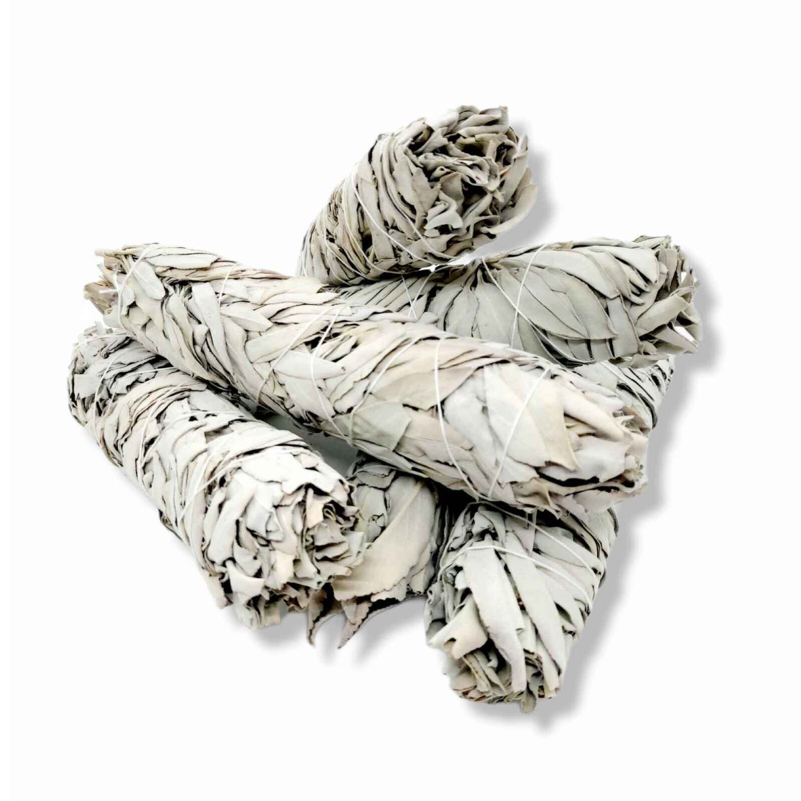4x Californian White Sage Smudge Sticks - Jumbo 20-22cm Incense Cleansing Bundle Price