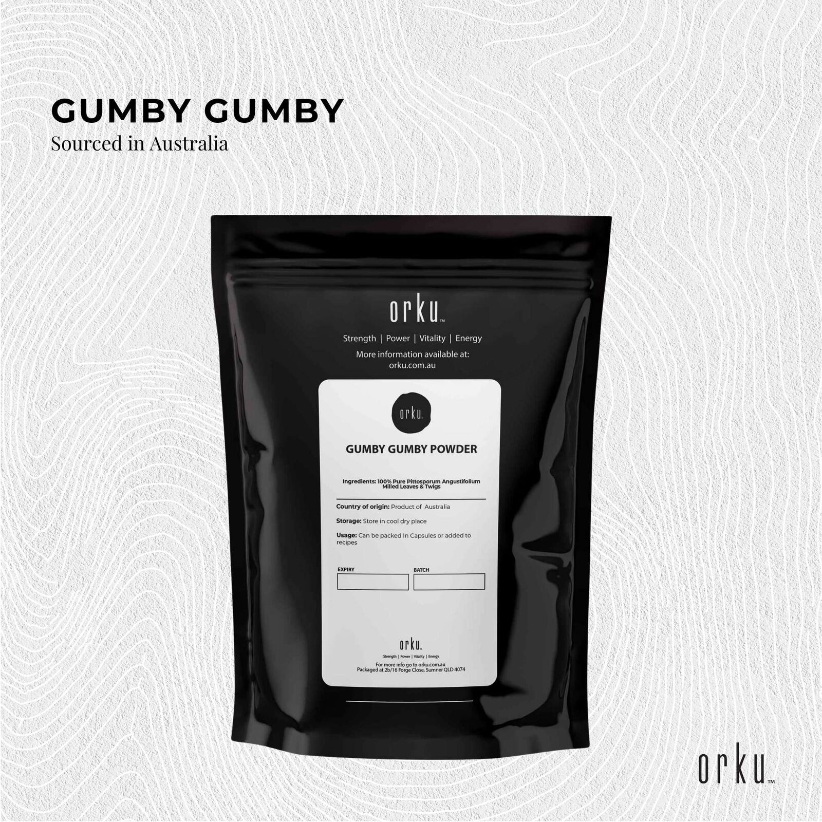 100g Gumby Gumby Pure Powder - Gumbi Aboriginal Plant Pittosporum Angustifolum Price