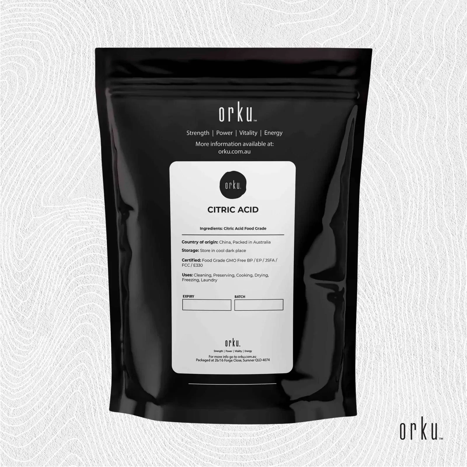 2Kg Citric Acid Powder - Food Grade Anhydrous GMO Free Preservative c6h807 Price