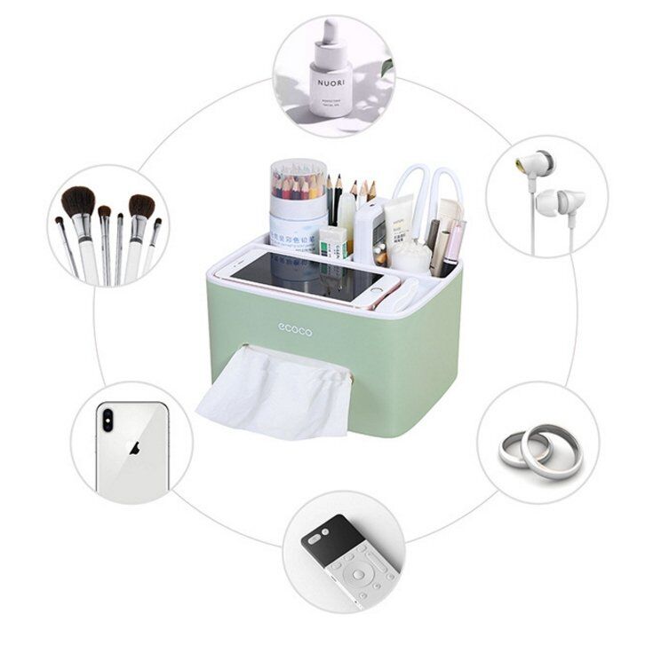 Ecoco Tissue Box Cover Table Napkin Paper Case Car Holder Storage Organizer Dispenser Price