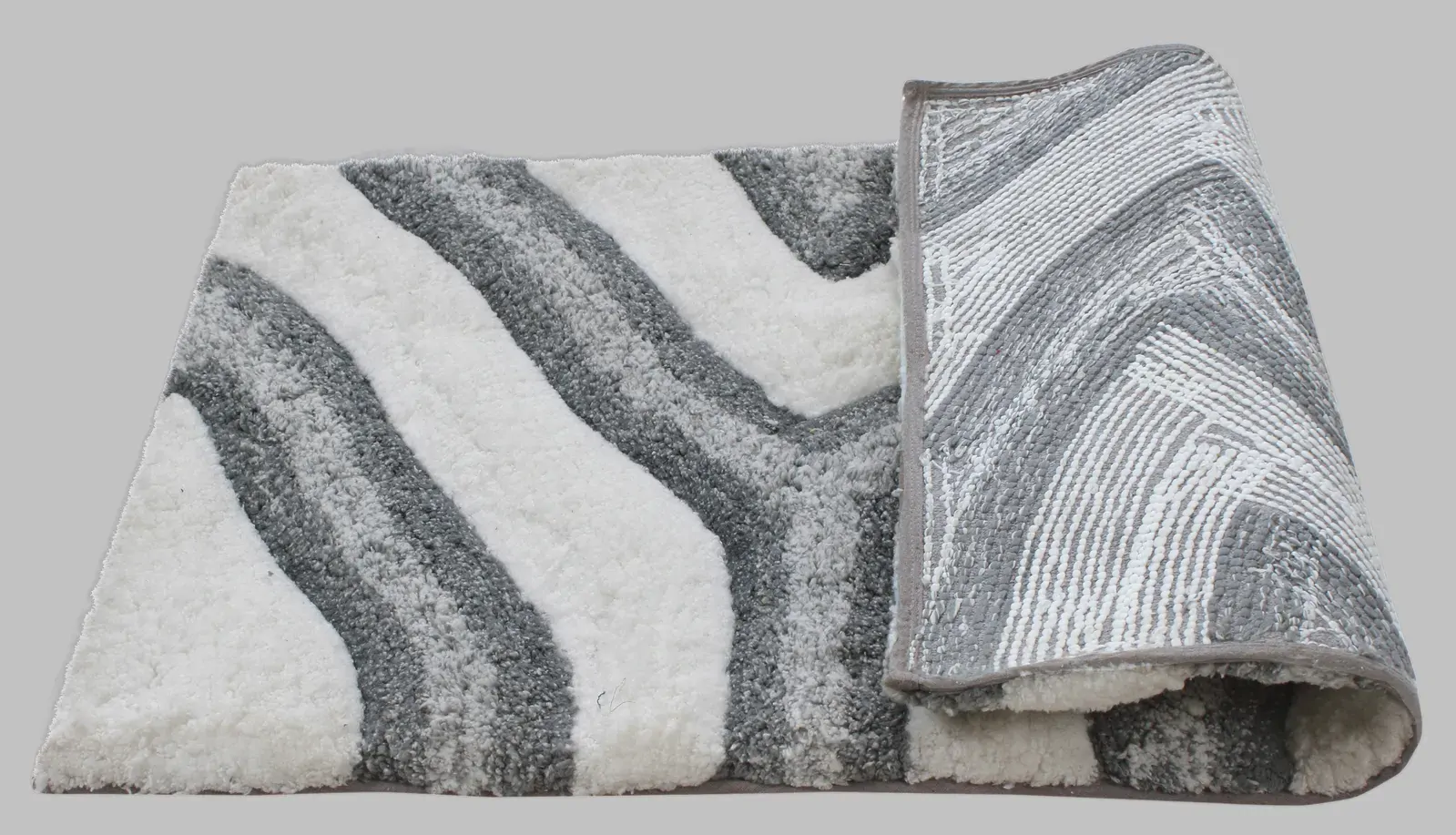 Swirl 3D Design Tufted Soft Pile Bathmat - 50x80 Price