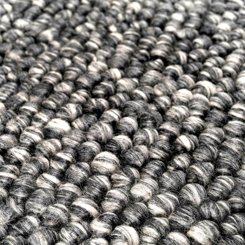 Wool Pebble Charcoal Lifestyle Rug 130x 180 cm Price