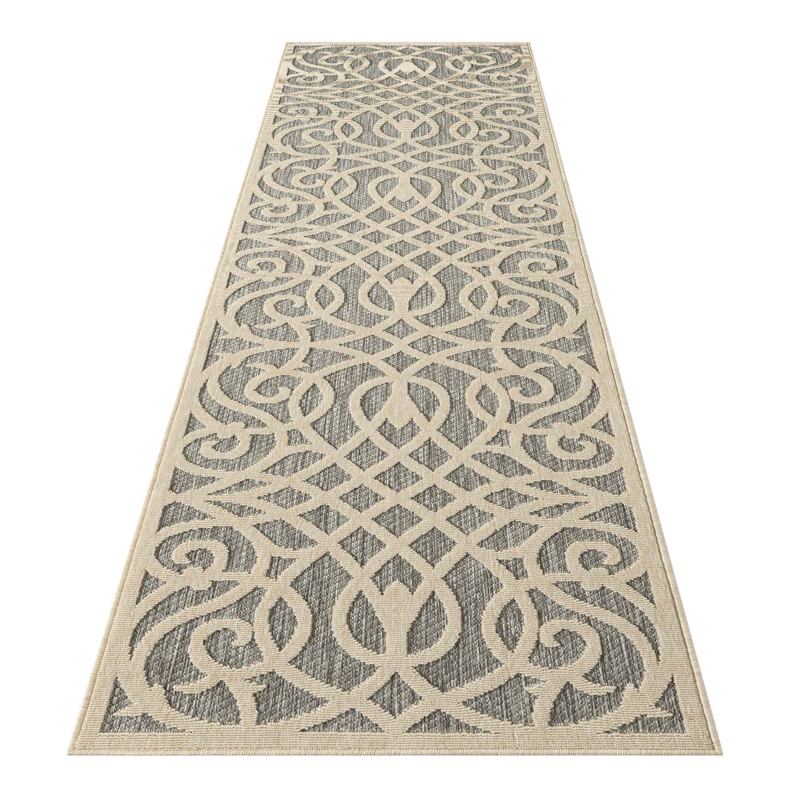 Alpha Outdoor Rug - Grey - 120x170 Price